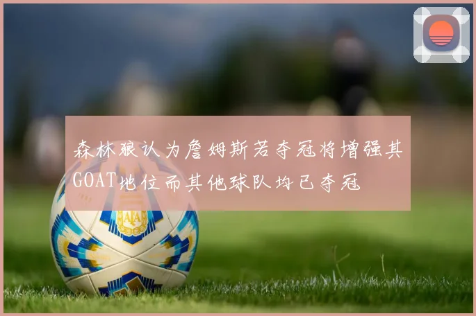 森林狼认为詹姆斯若夺冠将增强其GOAT地位而其他球队均已夺冠